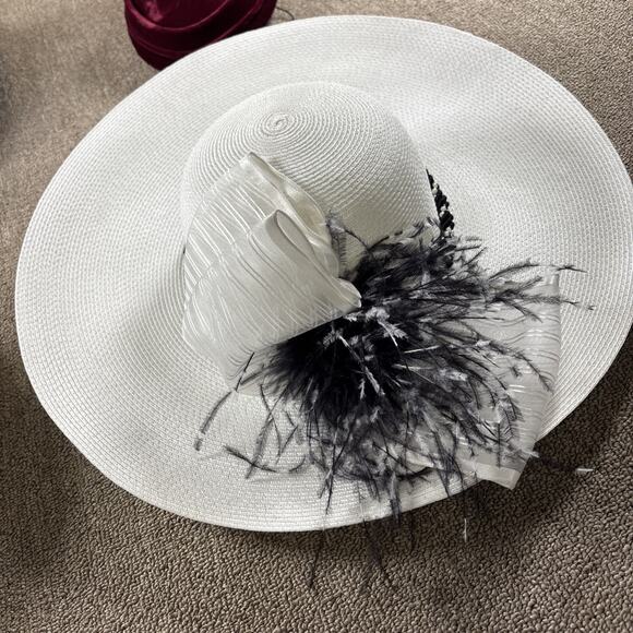 Women’s Vintage Hat Fascinator Bundle 4 Hats Old New Stock main image 8